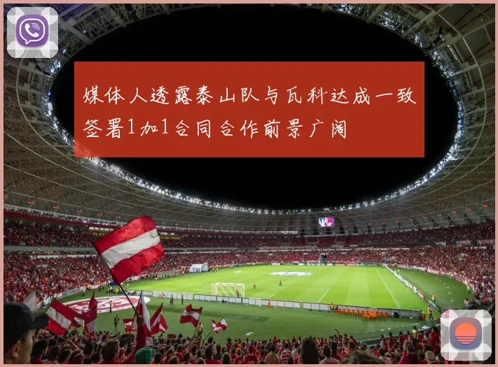 媒体人透露泰山队与瓦科达成一致签署1加1合同合作前景广阔